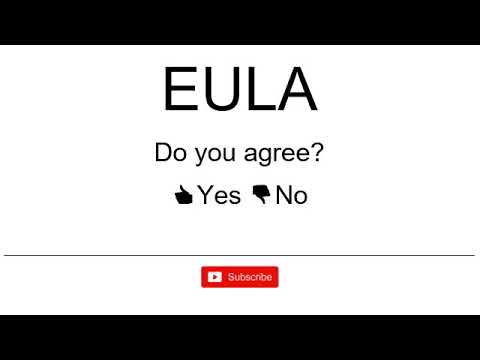 How to Pronounce / How to Say: EULA