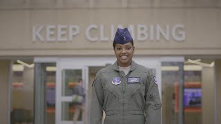 Delta Flight Attendant Lt. Andrea Lewis Makes History