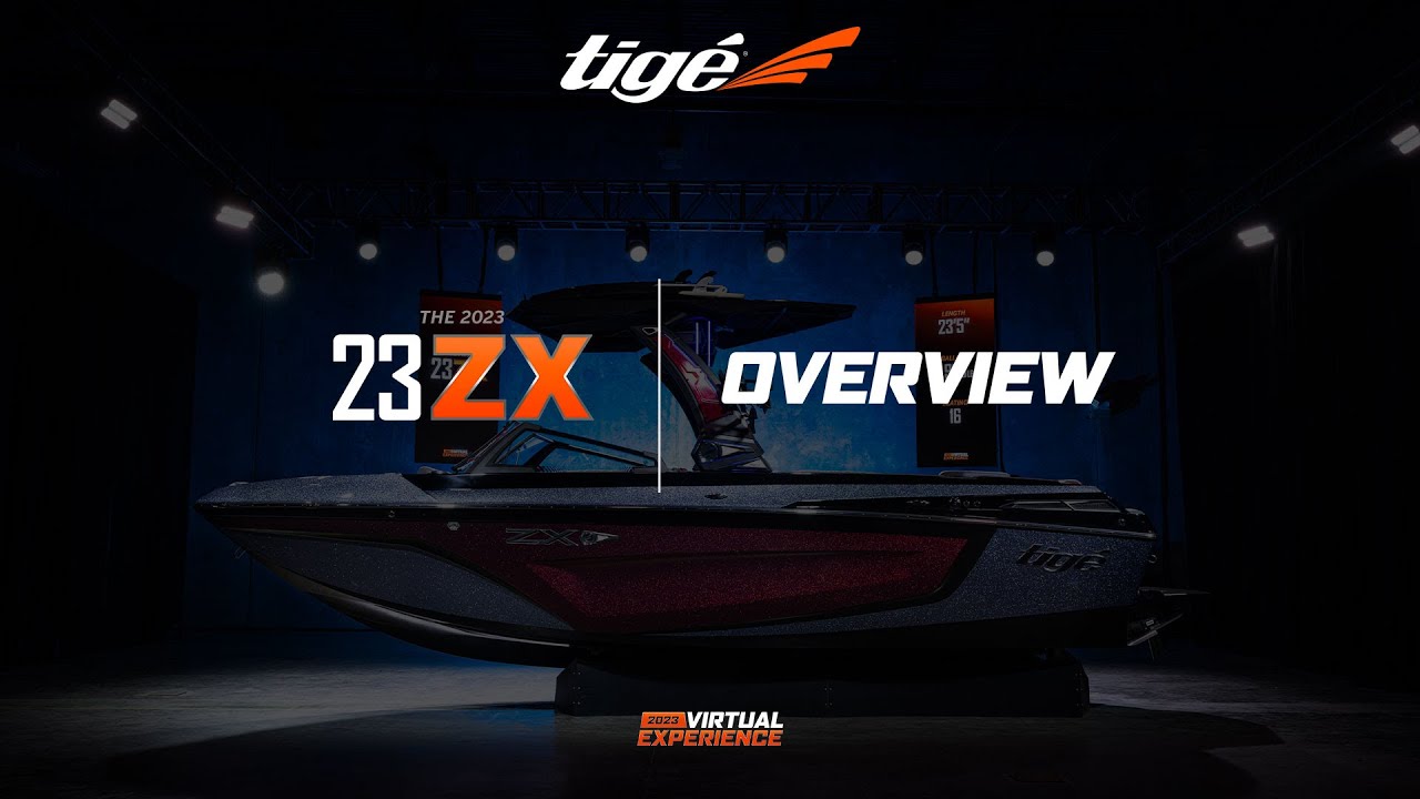 23ZX Overview | 2023 Tige Boats Virtual Experience