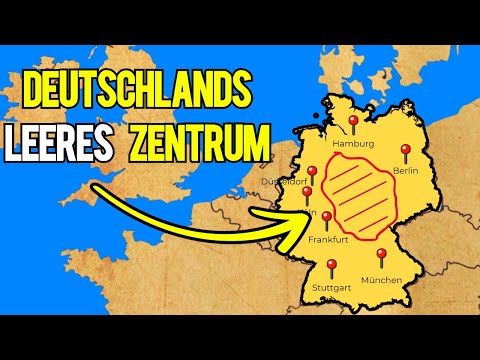 That's why there are NO BIG CITIES in Central Germany