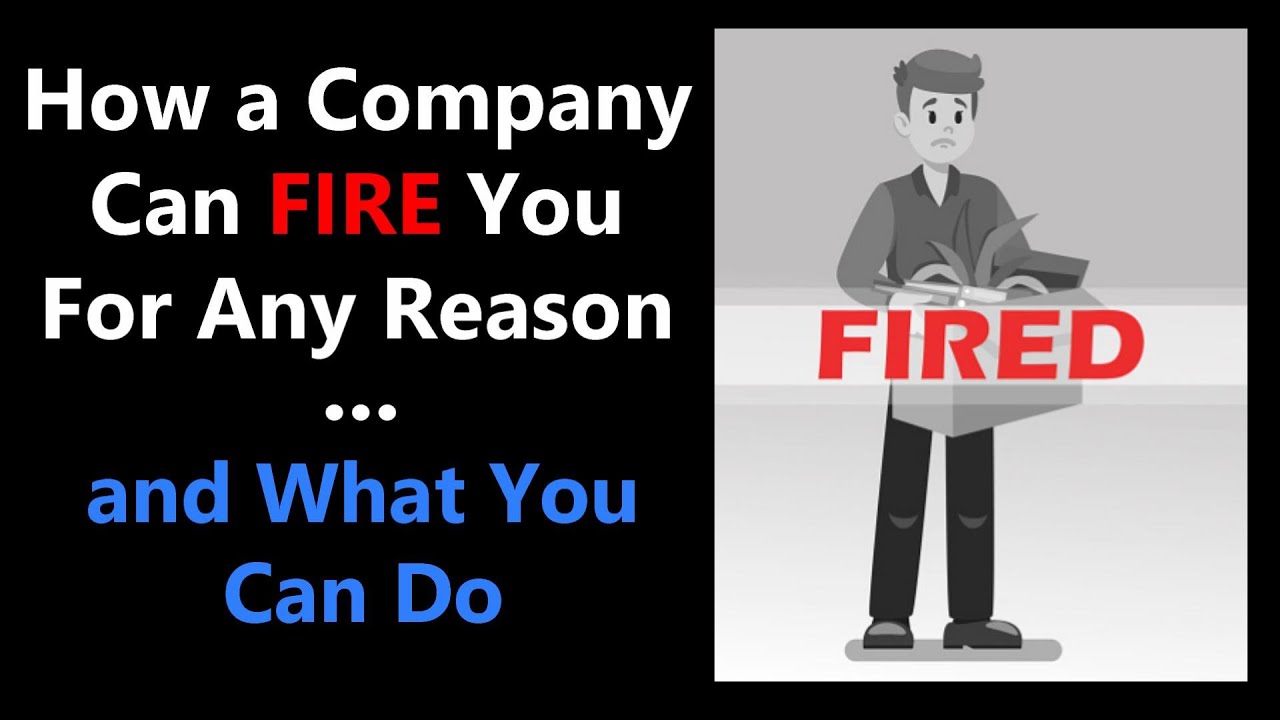 What is it called when an employer can fire you for any reason?