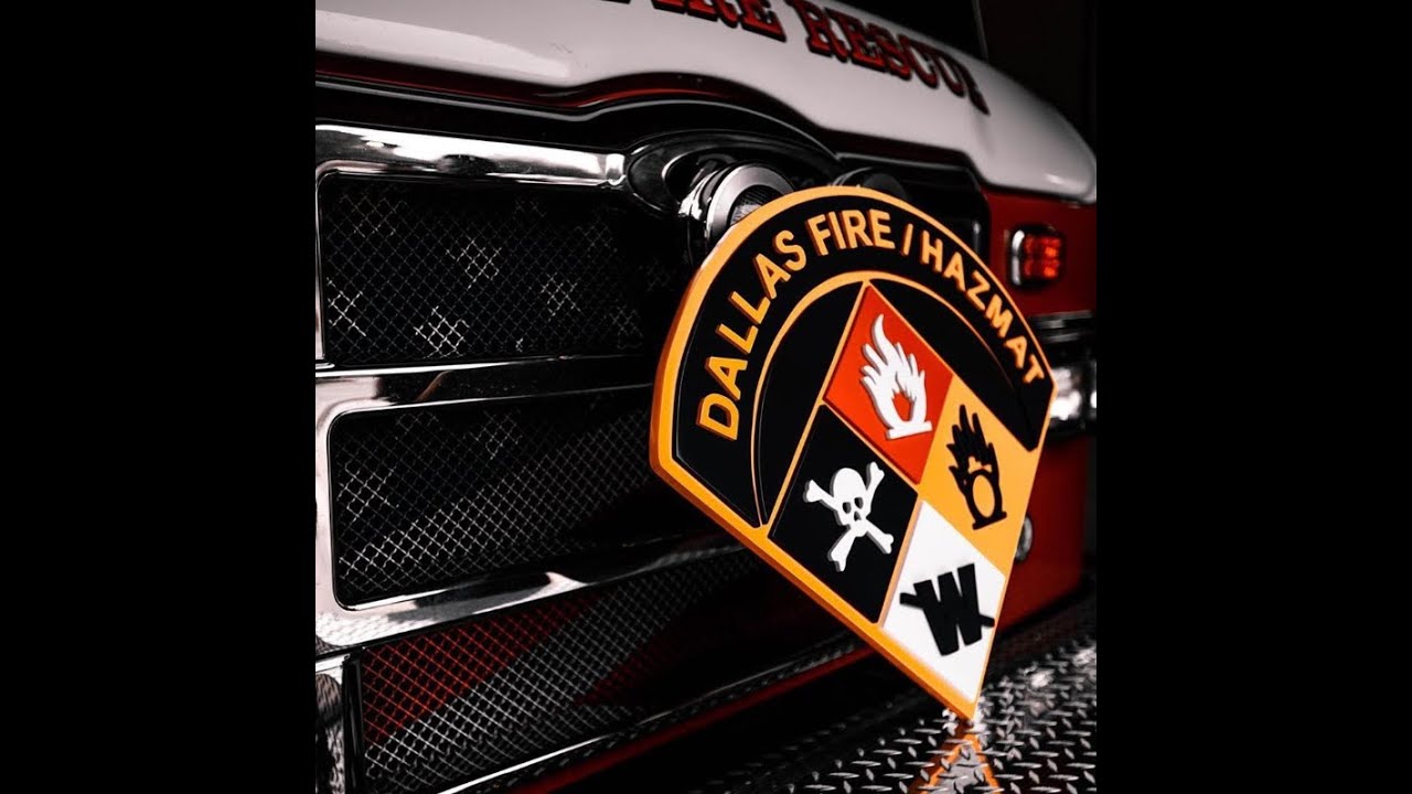Dallas Fire HAZMAT 3 Tiller