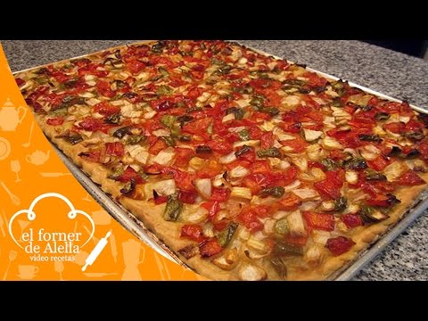 Coca de Verduras (Coca de Trampó)