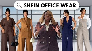 SHEIN OFFICE AND BUSINESS WEAR TRY ON HAUL