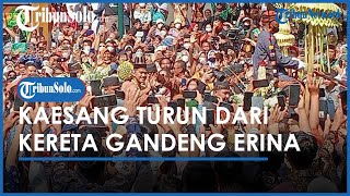 Berita Solo Hari Ini: Kaesang Turun dari Kereta Gandeng Erina, Warga yang Lihat sampai Panjat Tiang