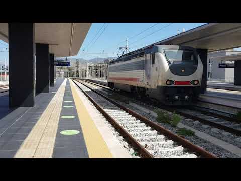Treno Locomotore E402 145 Lis 39119 Villa San Giovanni-Reggio di Calabria Centrale