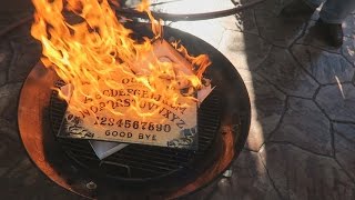 BURNING THE OUIJA BOARD!! | FaZe Rug