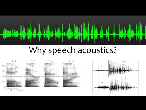 Speech Acoustics 1 - Introduction