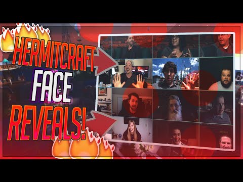 Every Hermitcraft Face Reveals So Far #Hermitcraft