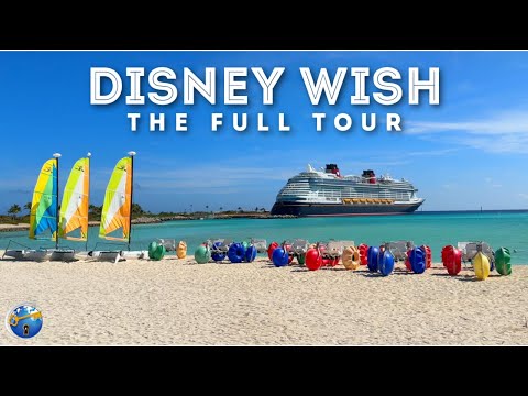 Disney Wish Tour: Full ship tour on Disney Cruise Line's Wish w/host Cameron Matthews