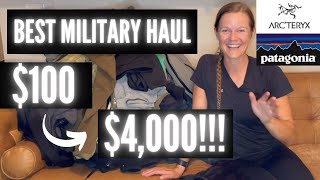 Selling Military Items on Ebay I Yard Sale Haul I Military Clothing Brands That Sell