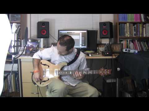 PRS Hollowbody I piezo Guitar Paul Reed Smith Review Demo with worship leader Jared Stepp