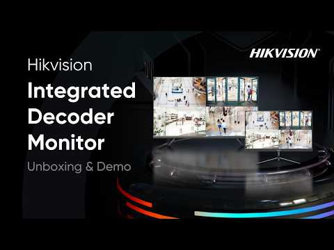  Hikvision Integrated Decoder Monitor