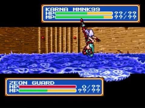 Let's Play Shining Force 2 Part 48 The Final Battle, Super Monk vs Devil King!