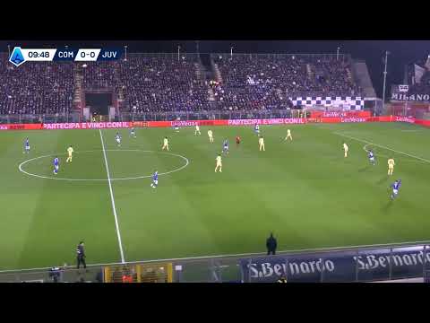 Fabregas Build-up and progression of possession vs Thiago Motta  Como-Juventus TACTICAL CAM ANALYSIS