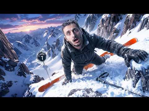 Je veux tenter la piste noire la plus dangereuse (et je sais pas skier 👍🏻)