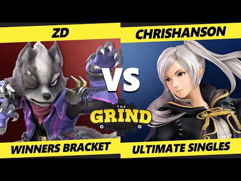 The Grind 124 Onine Winners Round 2 - ZD (Wolf) Vs. ChrisHanson (Robin) Smash Ultimate - SSBU