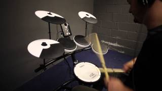 Roland TD-1KV electronic drum kit hands-on demo for Rhythm Magazine