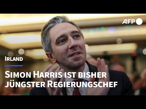 Simon Harris ist Irlands jüngster Regierungschef | AFP