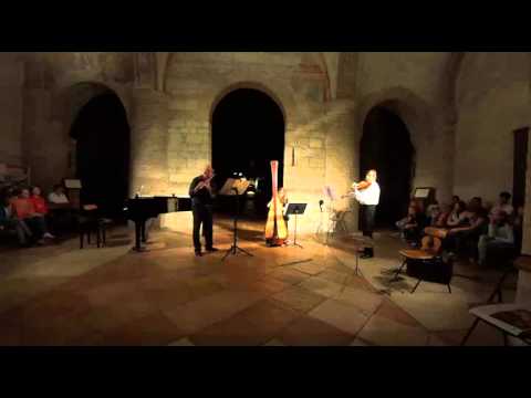 Trio de G. Fauré: Flûte,Violon et Harpe(puisqu'ici-bas toute Âme)