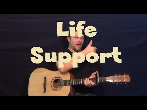 Life Support (Sam Smith) Easy Guitar Lesson How to Play Tutorial