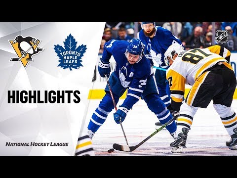 Торонто - Питтсбург / NHL Highlights | Penguins @ Maple Leafs 2/20/20