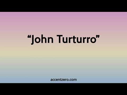 Pronounce "John Turturro" - Brazilian accent vs. native U.S.