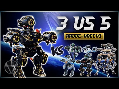 Ultimate Havoc Haechi Slaughters Everything in 3 VS 5 – Mk3 Gameplay | War Robots