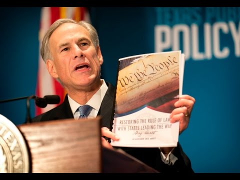 Click to Watch the Texas Gov. Greg Abbott calls for Constitutional Convention -- What is it and why should you care? video
