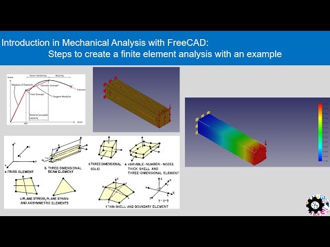 Intro to FreeCAD: steps to run a finite element analysis