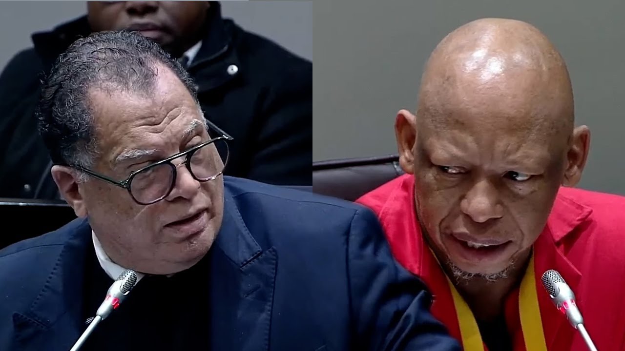 EFF Mthethwa Grilling SAFA Danny Jordaan “Is There Chaos In SAFA There Is No Smoke Without Fire”