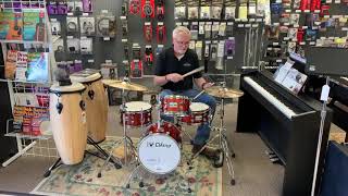 Video thumbnail for Odery Cafe Kit, Copper Sparkle - Backstage Music, Starkville, Mississippi by Backstage Music
