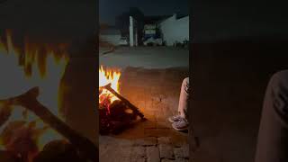ਮਾਂ maa #baby #mama  #bonfire