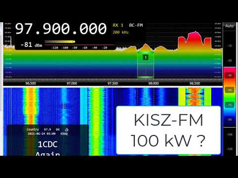 Denver, CO FM radio dial bandscan