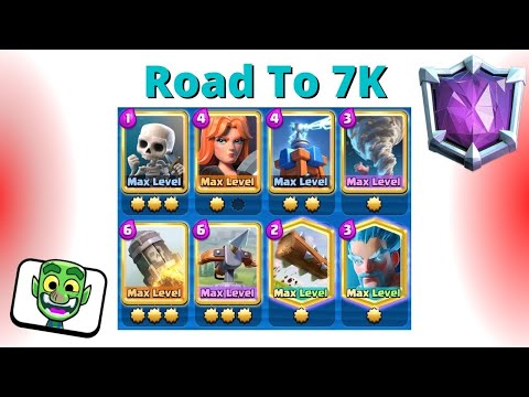Ice Bow 3.6 Deck - Clash Royale Best Xbow Deck Top Ladder Pushing (1/2)