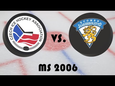 Mistrovství světa v hokeji 2006 - Semifinále - Česko - Finsko