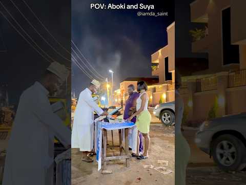 Alhaji Danjuma the Suya seller #youtubeshorts #comedy