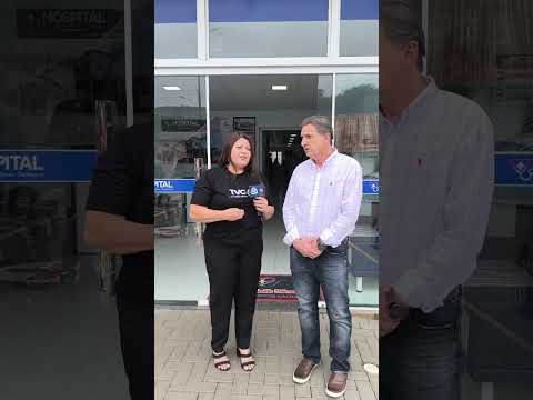 O Secretário de Estado da Saúde, Diogo Demarchi Silva, esteve em Lindóia do Sul visitando a estrutur