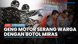 LIVE: Penangkapan Geng Motor Penyerang Warga dengan Botol Miras di Tasikmalaya