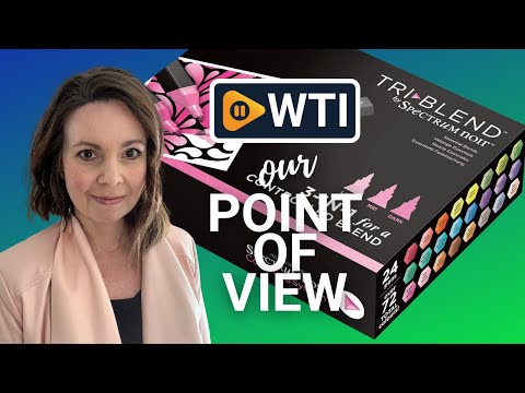 Spectrum Noir Triblend-Blendable Alcohol Markers - WTI product video review