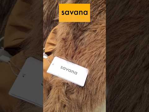 Faux Fur Coat From SAVANA😍 #unboxing #shorts #fashion