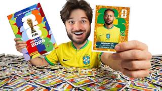 EU COMPREI UMA LOJA DE FIGURINHAS SÓ PRA COMPLETAR O ÁLBUM DA COPA DO MUNDO!