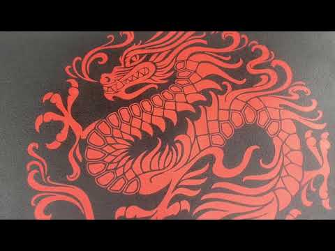 Custom Inlay Design Concrete Epoxy Flooring