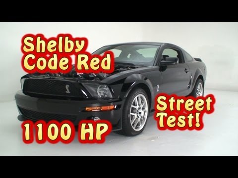 Shelby CODE RED Prototype Street Tests!  Exciting!  Nelson Racing Engines.  NRE TV.