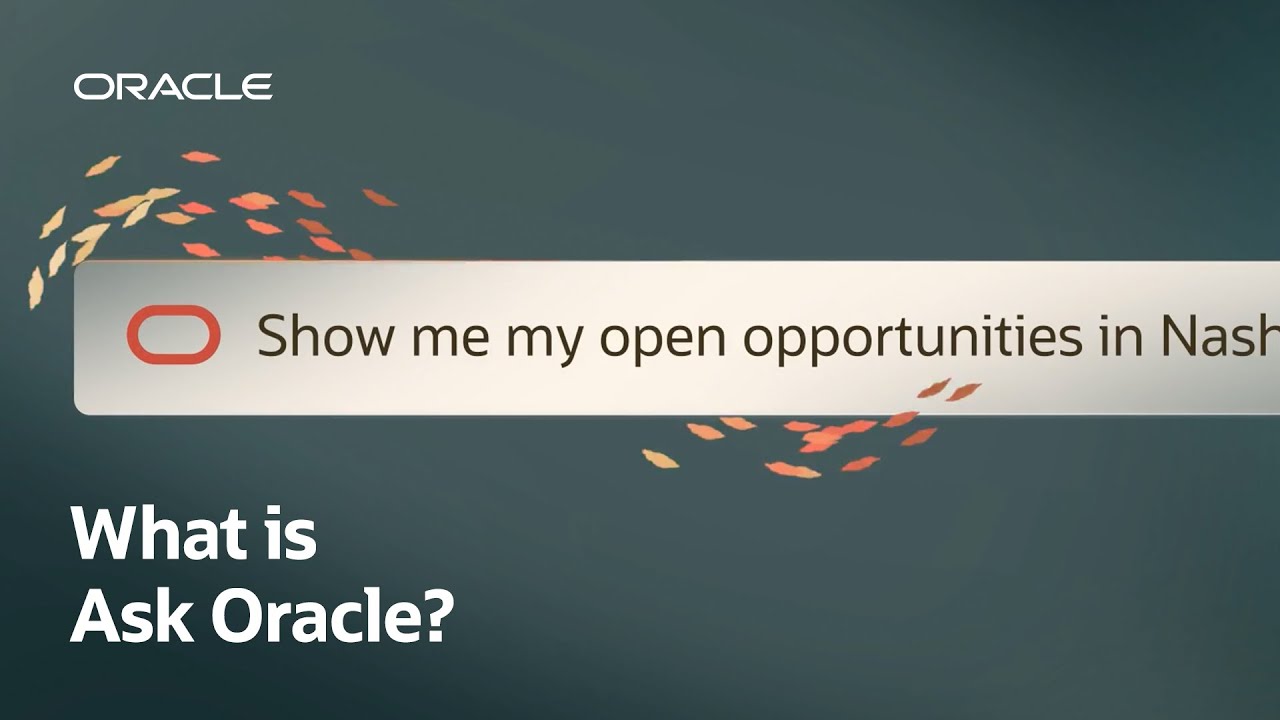 Introducing Ask Oracle: One Box, Endless Possibilities with Oracle AI