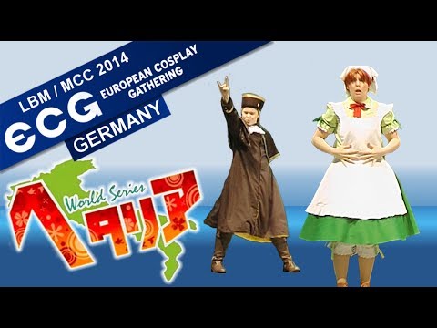 [ENG SUB] Axis Powers Hetalia - ECG Germany 2014 LBM / MCC Cosplay