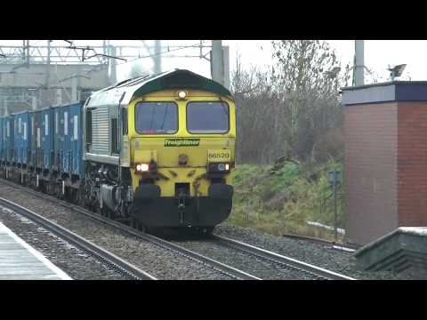 66520'nb Bredbury Runcorn Folly La full binliner throu P3'Acton Bridge 22'1'19