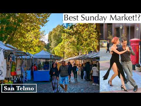 Explore San Telmo & Sunday Market: Best Place To See Street Tango &  Souvenir Shopping [#100]