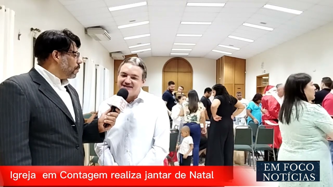 A Ala Riacho, de A Igreja de Jesus Cristo dos Santos dos Últimos dias, da Estaca Contagem-MG realizou o jantar de Natal