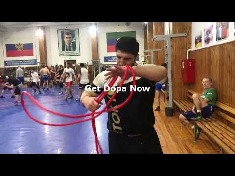 Sadulaev (The Tank) Abdulrashid  wrestling training workout with Dopa resistance band #Dopamineo